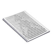 Binary Buddha Notitieboek (Rechterzijde)