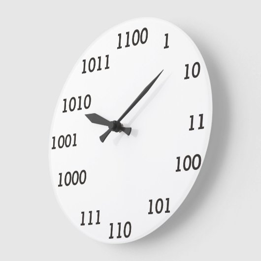 Binary Clock Grote Klok (Hoek)