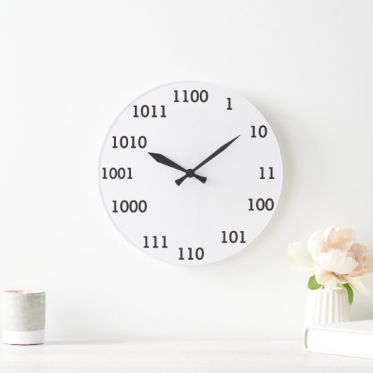 Binary Clock Grote Klok (Huis)