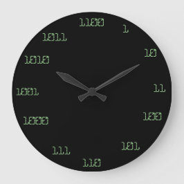Binary Clock Grote Klok