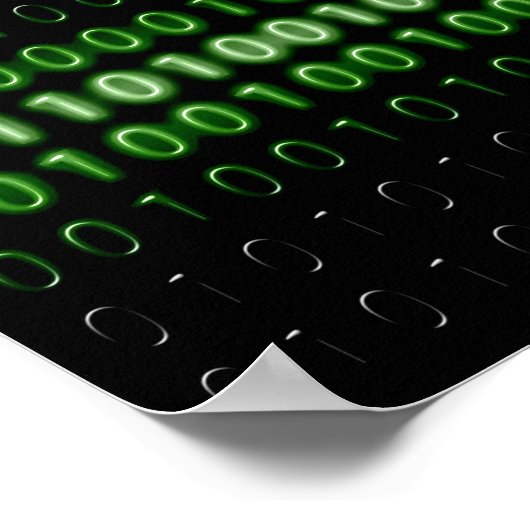 binary-code-475664 BINARY CODE COMPUTERWORLD COMPU Poster (Hoek)