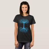 Binary Code Tree Computer Science Coding Develope T-shirt (Voorkant volledig)