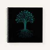 Binary Coding Programmer Graphic Design for Coders Notitieboek (Voorkant)