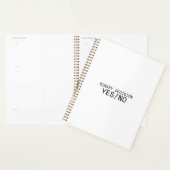 Binary Decision Yes No 2026 Minimalist Daily Plann Planner (Display)
