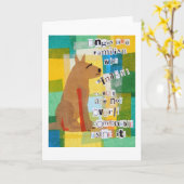 Binary Dingo Kaart (Gele Bloem)