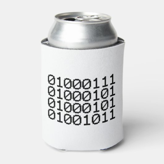 BINARY GEEK BLIKJESKOELER (Blikje Voorkant)