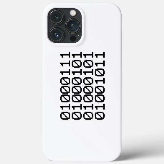 BINARY GEEK Case-Mate iPhone CASE (Achterkant)