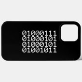 BINARY GEEK Hoesje-Mate iPhone CASE (Achterkant (horizontaal))