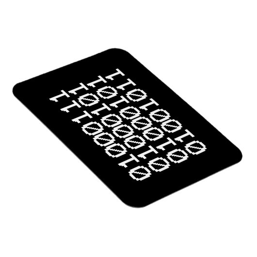 BINARY GEEK MAGNEET (Rechterzijde)