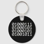BINARY GEEK SLEUTELHANGER (Voorkant)