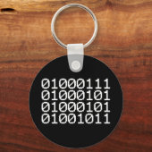 BINARY GEEK SLEUTELHANGER (Voorkant)