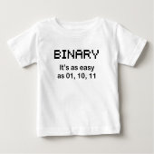 BINARY geek t-shirt 2XL code grappige pixels nerdy (Voorkant)