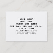 BINARY GEEK VISITEKAARTJE (Achterkant)