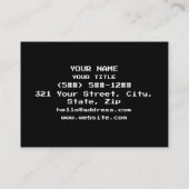 BINARY GEEK VISITEKAARTJE (Achterkant)