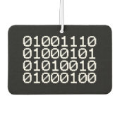 BINARY NERD AIR FRESHENER LUCHTVERFRISSER (Voorkant)