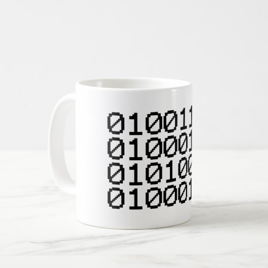 BINARY NERD KOFFIEMOK (Voorkant links)