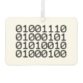 BINARY NERD LUCHTVERFRISSER (Achterkant)