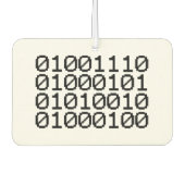 BINARY NERD LUCHTVERFRISSER (Voorkant)