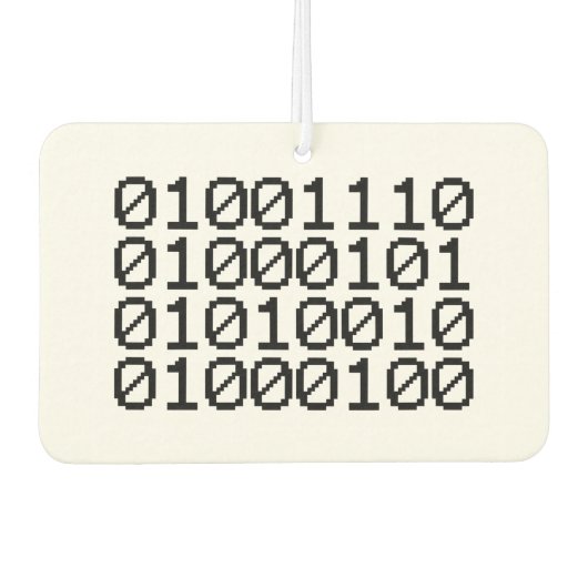 BINARY NERD LUCHTVERFRISSER (Voorkant)