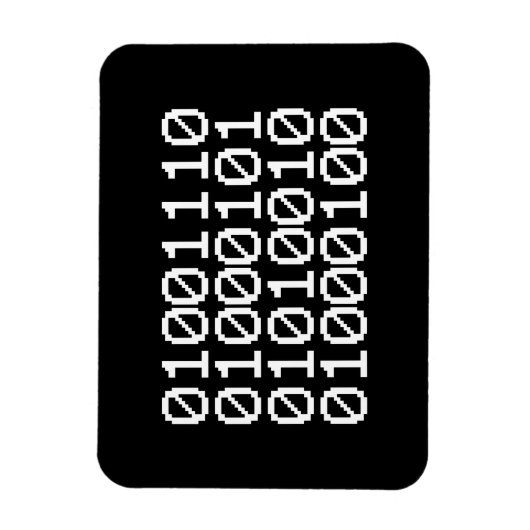 BINARY NERD MAGNEET (Verticaal)