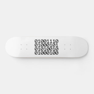 BINARY NERD PERSOONLIJK SKATEBOARD