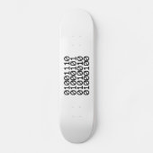 BINARY NERD PERSOONLIJK SKATEBOARD (Voorkant)