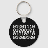 BINARY NERD SLEUTELHANGER (Voorkant)