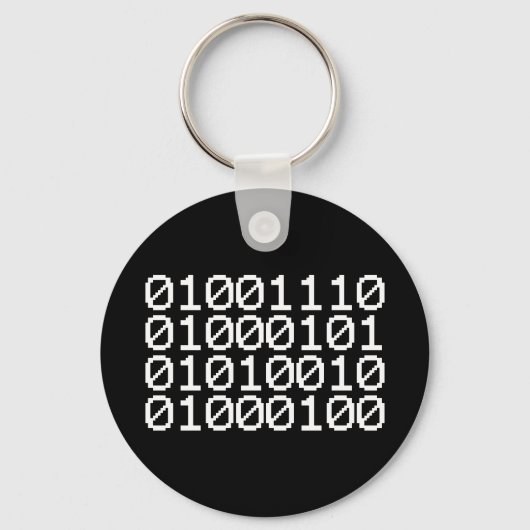 BINARY NERD SLEUTELHANGER (Voorkant)