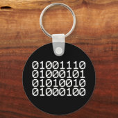 BINARY NERD SLEUTELHANGER (Voorkant)