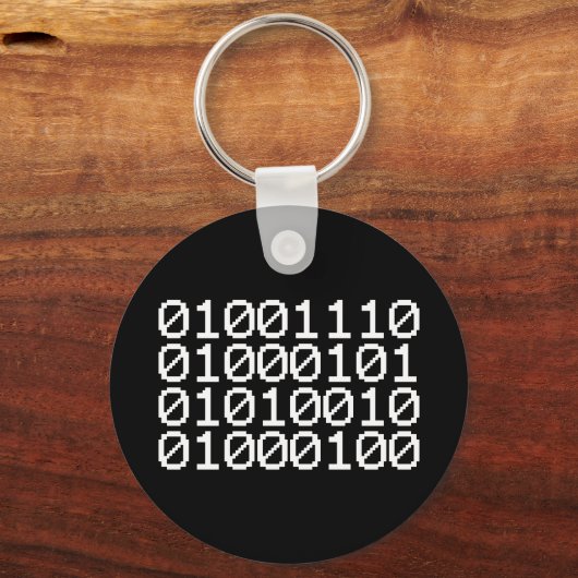 BINARY NERD SLEUTELHANGER (Voorkant)