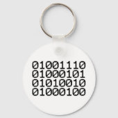 BINARY NERD SLEUTELHANGER (Voorkant)