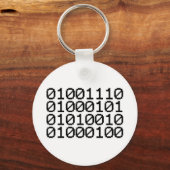 BINARY NERD SLEUTELHANGER (Voorkant)