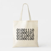 BINARY NERD TOTE BAG (Achterkant)
