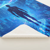 Binary Storm Digital Adventure Blanket Sherpa Deken (3/4)