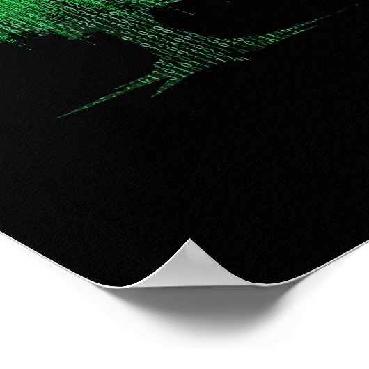 Binary Tree Coding Computer Programmer Poster (Hoek)