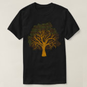 Binary Tree Computer Coding  T-shirt (Design voorkant)