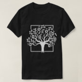 Binary Tree Computer Science Coding Programmer App T-shirt (Design voorkant)