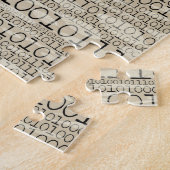 Binary Trendy Funky Nerd Nerdy Geek Retro Legpuzzel (Zijkant)