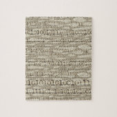 Binary Trendy Funky Nerd Nerdy Geek Retro Legpuzzel (Verticaal)