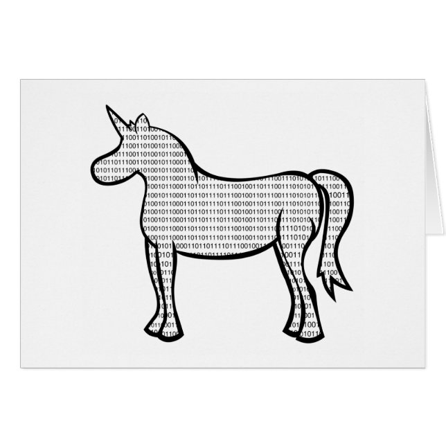 Binary Unicorn (Voorkant Horizontaal)