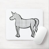 Binary Unicorn Muismat (Met muis)