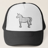 Binary Unicorn Trucker Pet (Voorkant)
