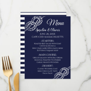 Bind De Knoop Nautisch Touw Witte Marine Huwelijk Menu