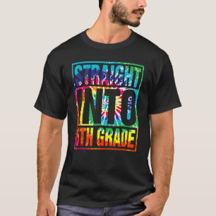 Bind verf direct in de 6e klas terug naar schoolsp t-shirt