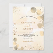 Bindboomgaard (Eucalyptus golden botanical foliage Kaart (Voorkant)