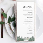 Bindboomgaard Rustic Wedding Menu Cards<br><div class="desc">Bindboomgaard Rustic Wedding Menu Cards</div>