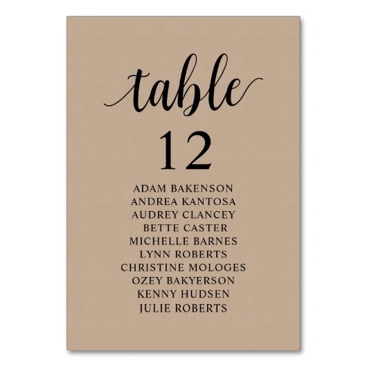 Binddiner, roestende bezoekerslijst kaart (Voorkant)