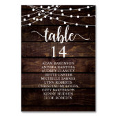 Binddiner, roestende bezoekerslijst kaart (Voorkant)