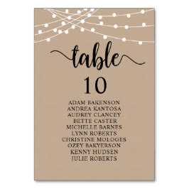 Binddiner, roestrijke gasten kaart