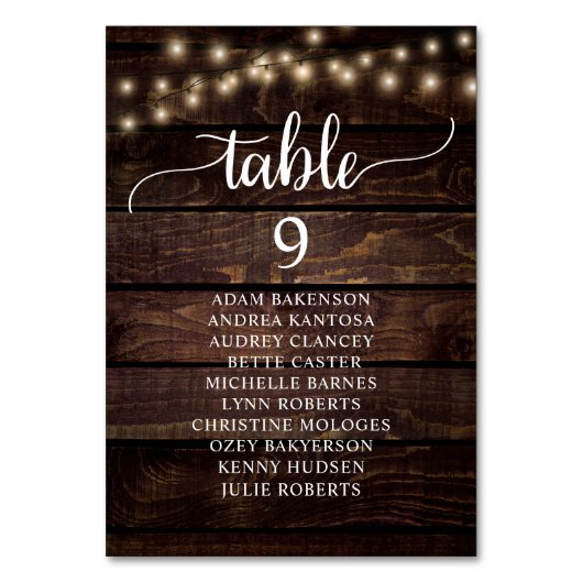 Binddiner, roestrijke gasten kaart (Voorkant)